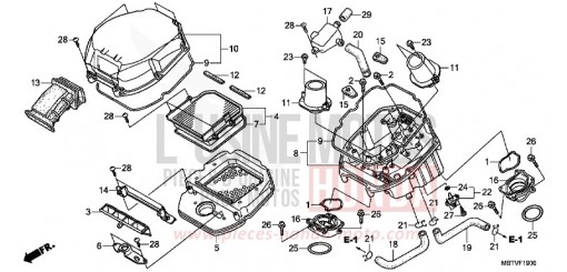 FILTRE A AIR XL1000VAB de 2011
